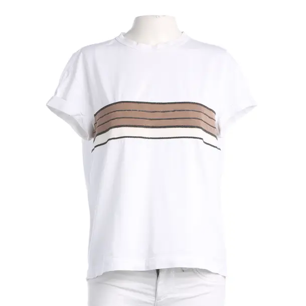 Shirt, in Weiß, Baumwolle, Brunello Cucinelli