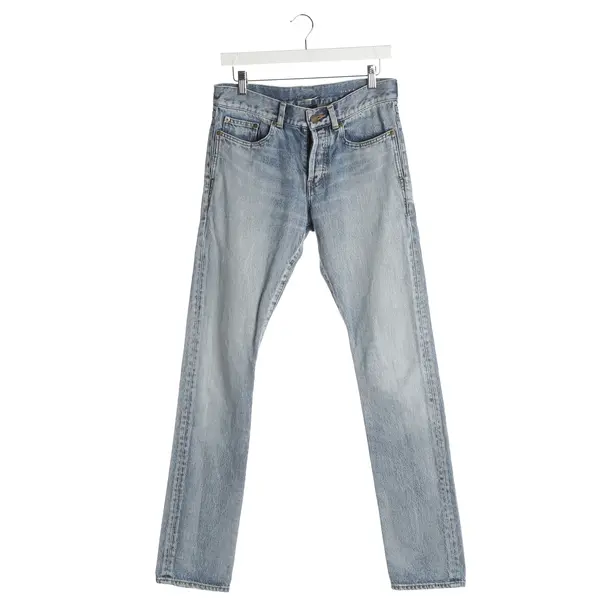 Slim Fit Jeans, in Blue, Cotton, Saint Laurent