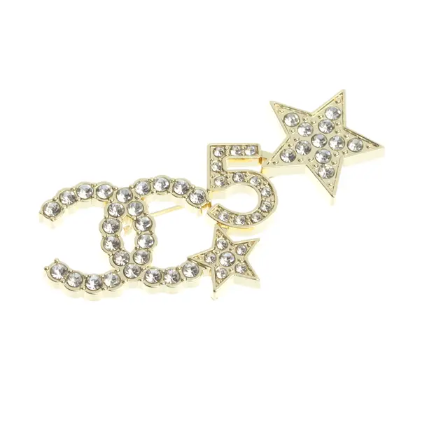 Brooch, in Gold, Metal (metallic, metallized), Chanel