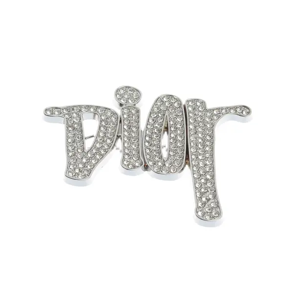 Brooch, in Silver, Metal (metallic, metallized), Dior