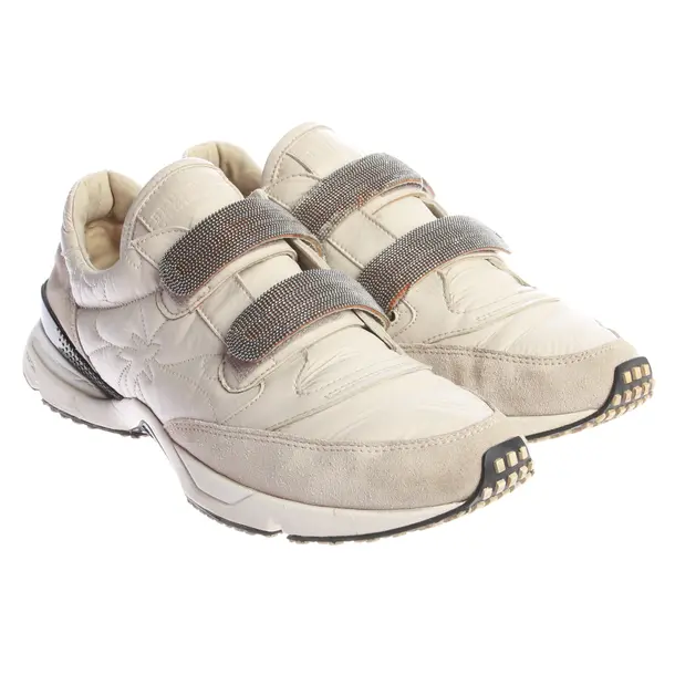 Sneaker, in Beige, Brunello Cucinelli