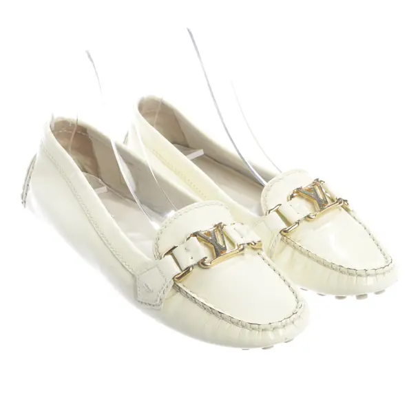 Loafers, in Cream, Louis Vuitton