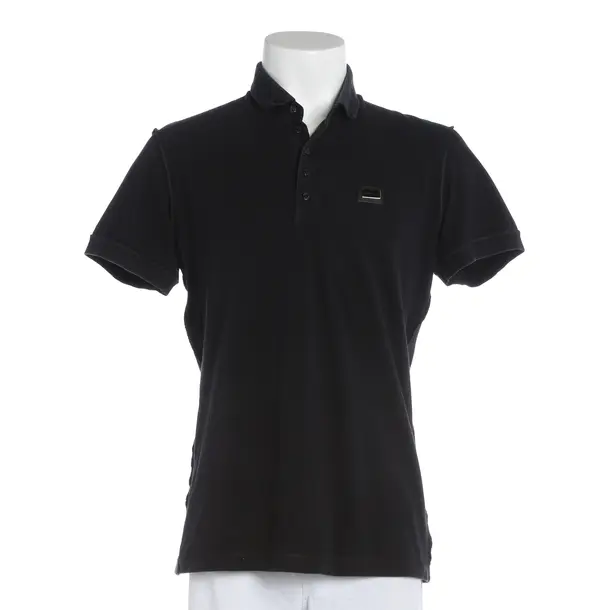 Polo Shirt, in Black, Cotton, Dolce & Gabbana