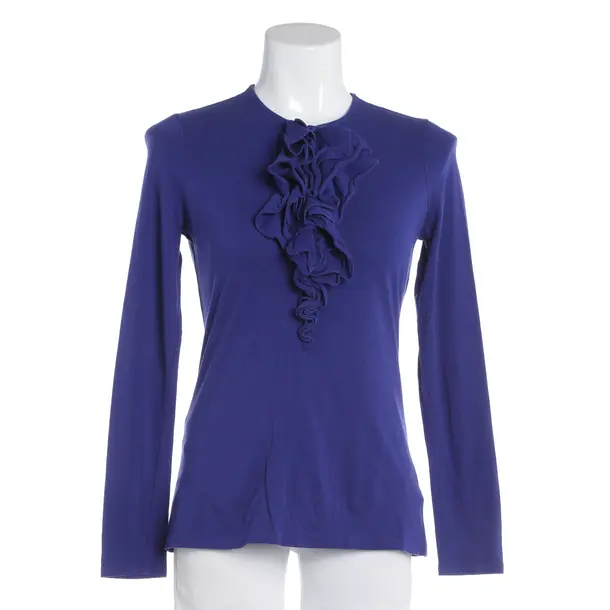 Long Sleeve Shirt, in Blue, Cotton, Lauren Ralph Lauren