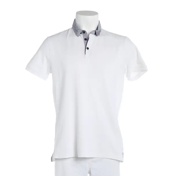 Poloshirt, in Cream, Baumwolle, Armani Collezioni