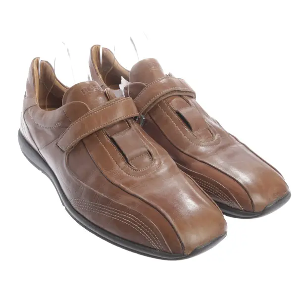 Halbschuhe, in Hellbraun, Hugo Boss