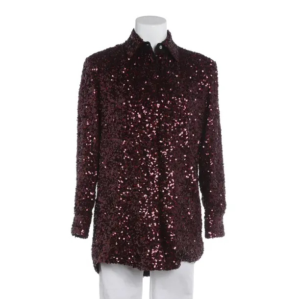 Blouse, in Bordeaux, Polyester, Victoria Beckham