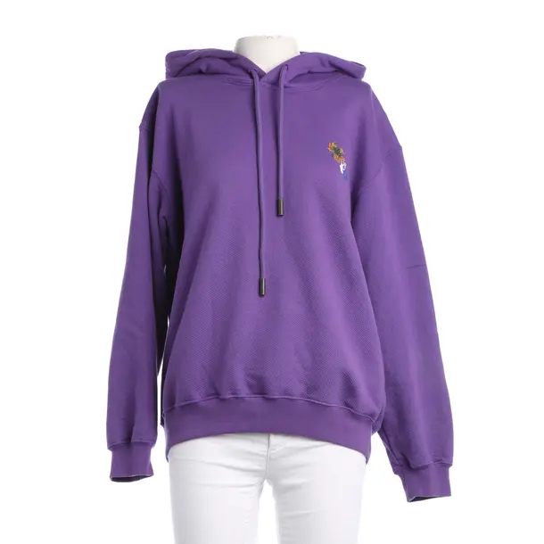 Hoodie, in Purple, Cotton, Off-White