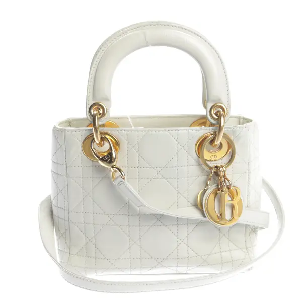 Abendtasche, in Beige, Leder, Dior