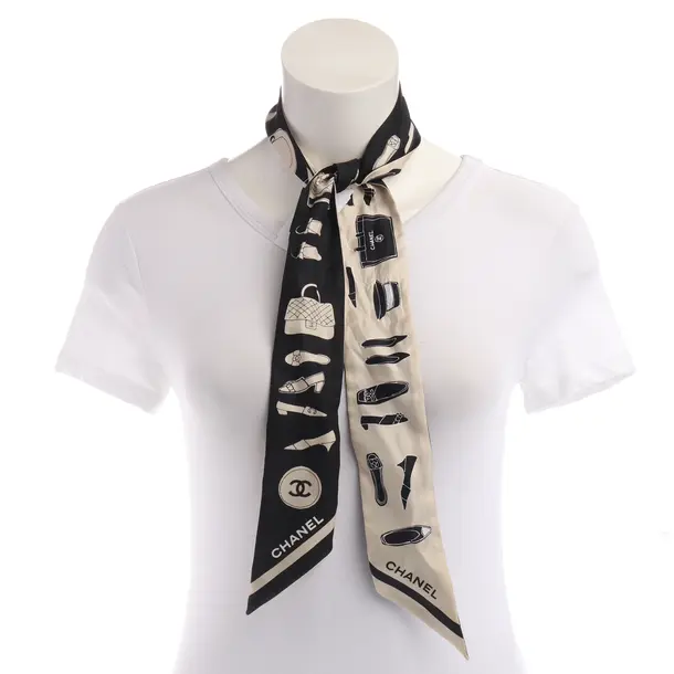 Tuch, in Mehrfarbig, Seide, Chanel