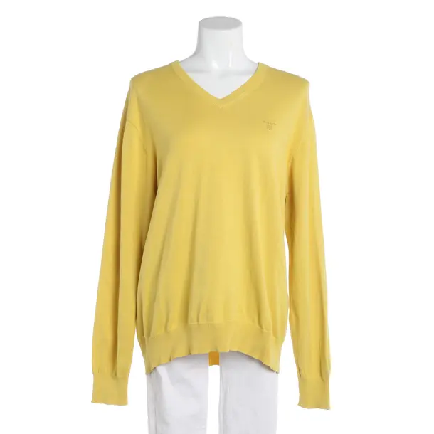 Pullover, in Gelb, Baumwolle, Gant