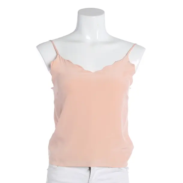 Top, in Light Pink, Silk, Maje