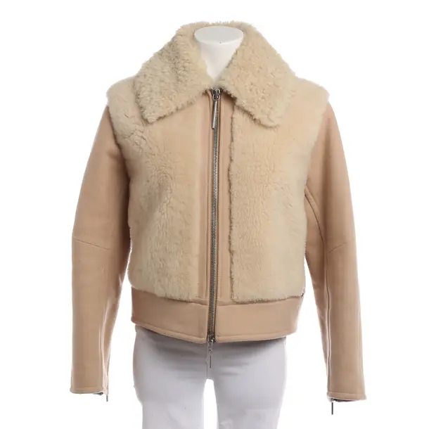 Winter Jacket, in Cream, Wool, Sportmax