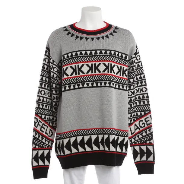 Jumper, in Multicolored, Wool, Karl Lagerfeld