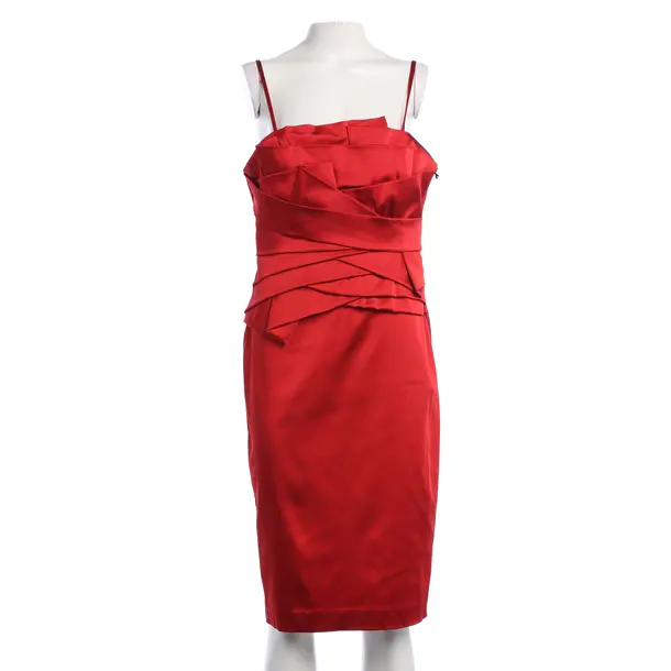 Cocktailkleid, in Rot, Acetat, Steffen Schraut