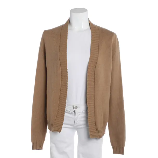 Cardigan, in Light Brown, Cotton, Max Mara
