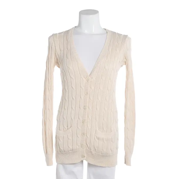 Cardigan, in Beige, Cotton, Ralph Lauren Black Label