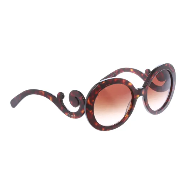 Sonnenbrille, in Braun, Kunststoff, Prada