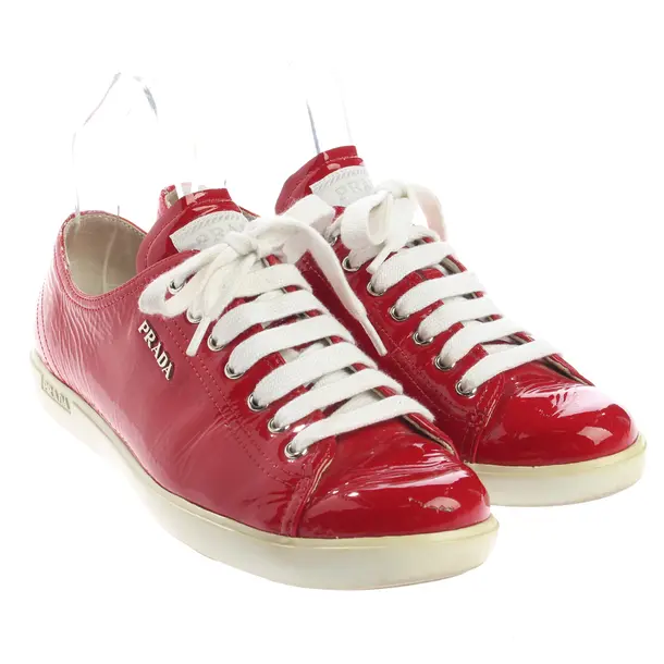 Sneakers, in Red, Prada