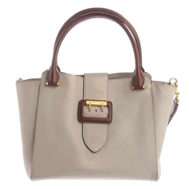 Borsetta, in Beige, Pelle, Burberry