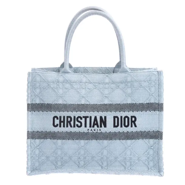 Shopper, in Blau, Raffia, Dior