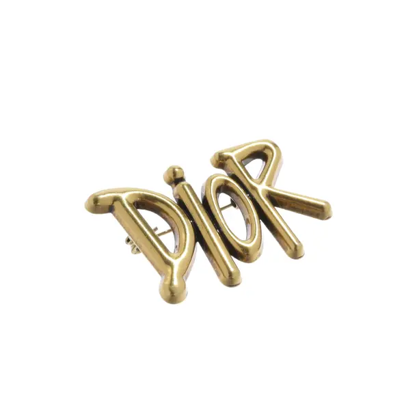 Brooch, in Gold, Metal (metallic, metallized), Dior