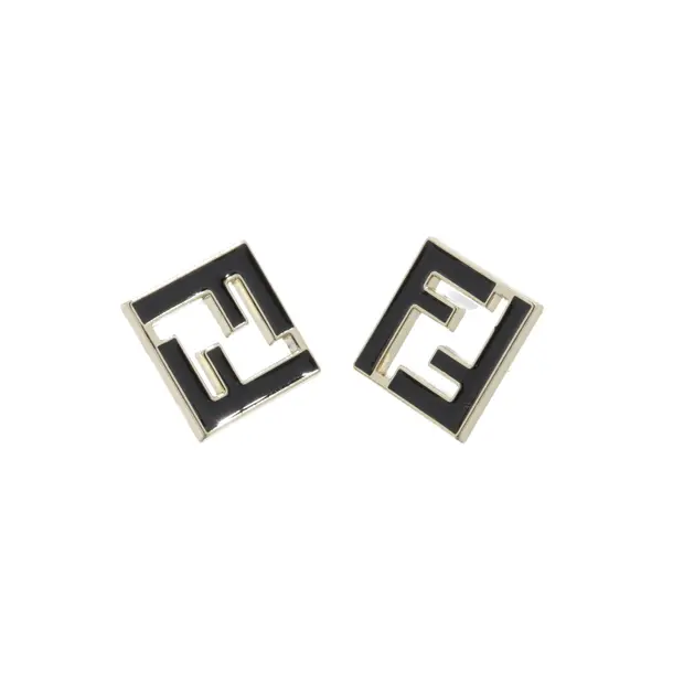 Earrings, in Gold, Metal (metallic, metallized), Fendi