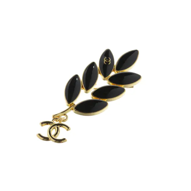 Brooch, in Gold, Metal (metallic, metallized), Chanel