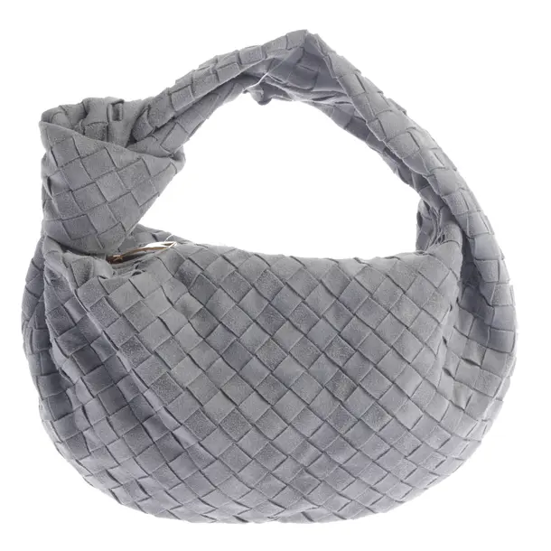 Shoulder Bag, in Gray, Leather, Bottega Veneta