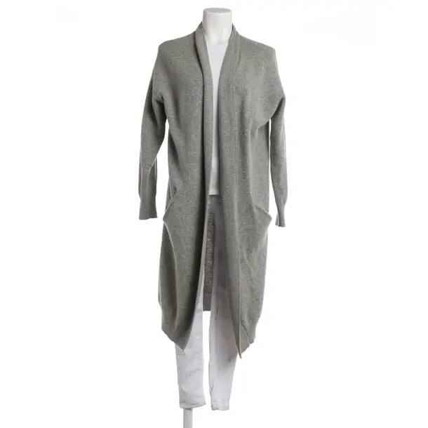 Cardigan, in Grigio, Lana, FFC