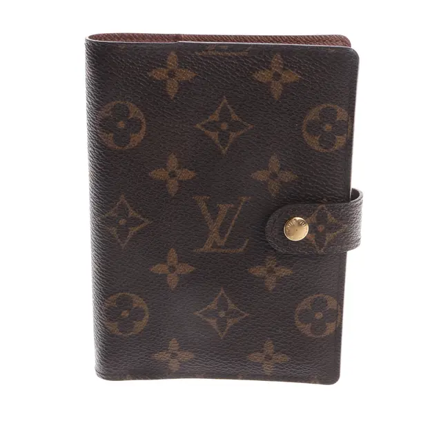 Organizzatore, in Marrone scuro, Pelle, Louis Vuitton