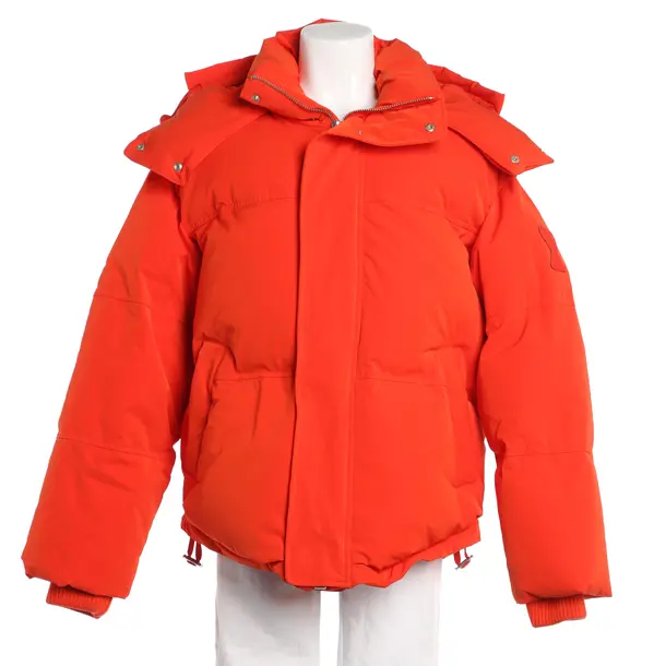 Winterjacke, in Dunkelorange, Polyester, Ami Paris
