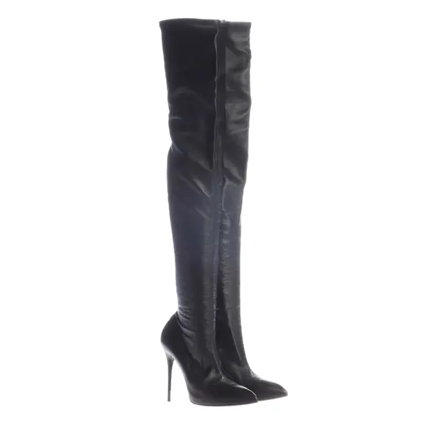 Over-The-Knee Boots, in Black, Alexander McQueen