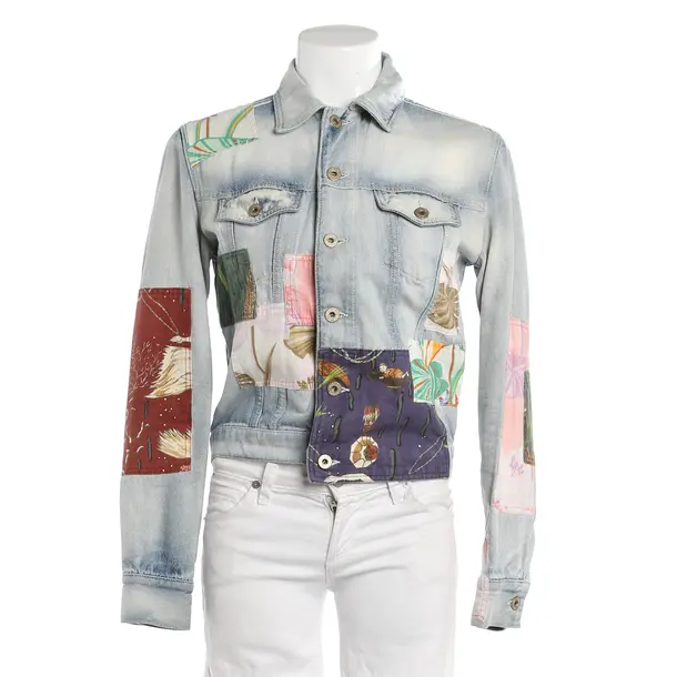 Denim Jacket, in Multicolored, Cotton, Loewe