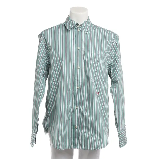 Blouse, in Green, Cotton, Victoria Beckham