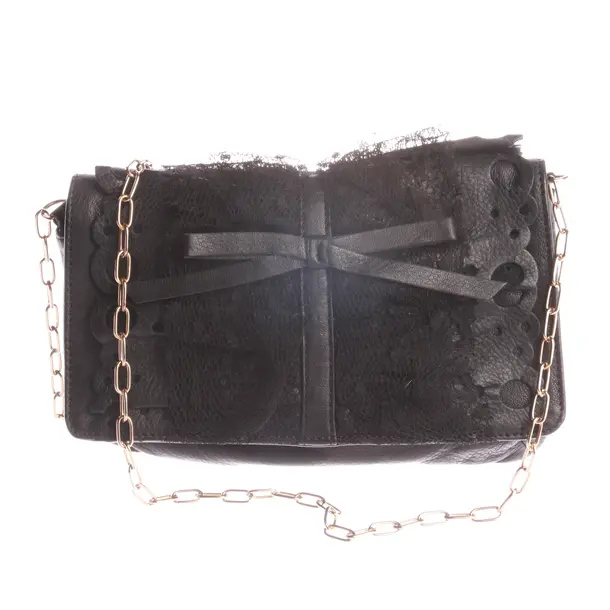 Schultertasche, in Schwarz, Leder, Red Valentino