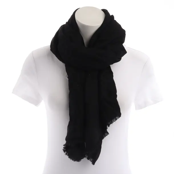 Schal, in Schwarz, Viskose, Moschino