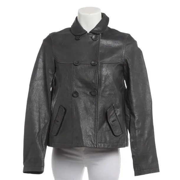 Lederjacke, in Grau, Leder, Marc O'Polo