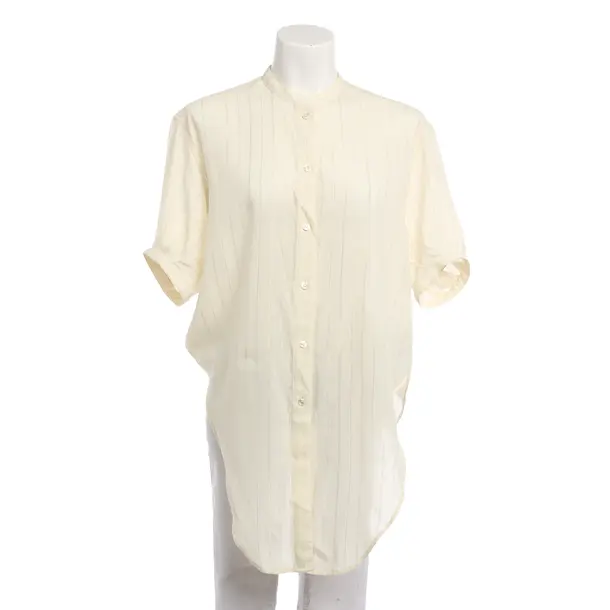 Camicetta, in Crema, Lana, Saint Laurent