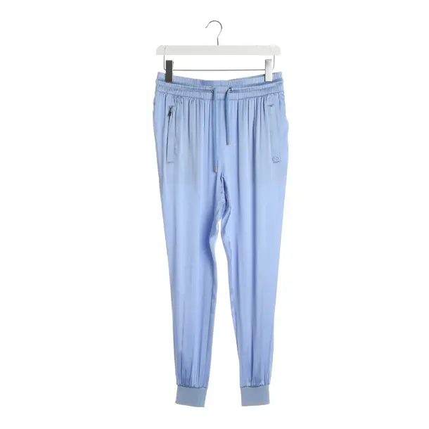 Pants, in Blue, Silk, Gucci