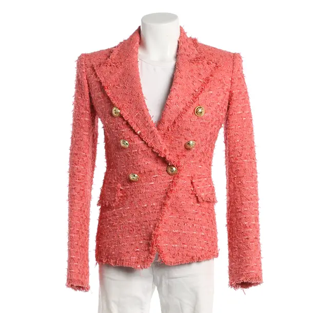 Blazer, in Light Red, Cotton, Balmain