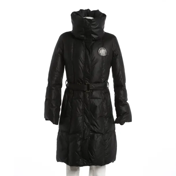 Wintermantel, in Schwarz, Polyimid, Just Cavalli