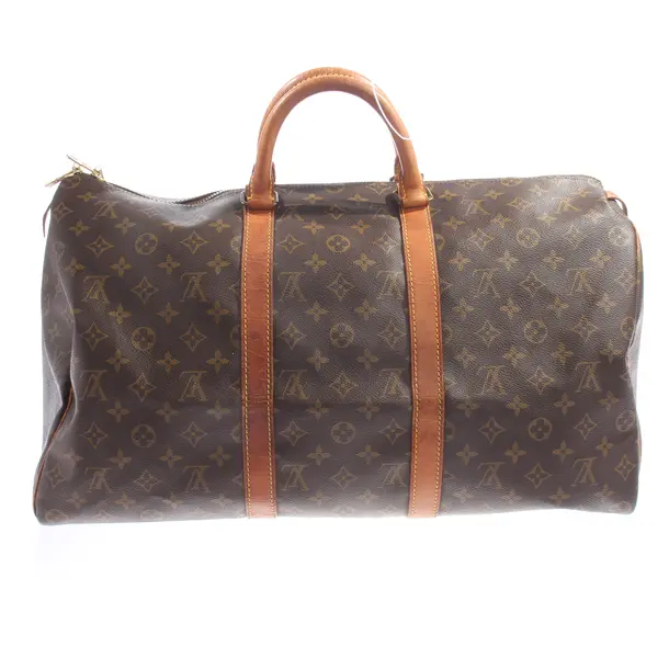 Weekender, in Dunkelbraun, Canvas, Louis Vuitton