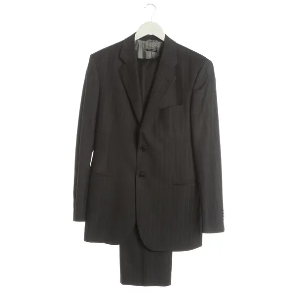 Anzug, in Grau, Wolle, Giorgio Armani