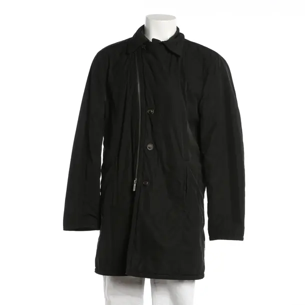 Cappotto mezza stagione, in Nero, Poliestere, Armani Collezioni