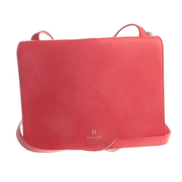 Borsa a cinture a tracolla, in Rosso, Pelle, Aigner