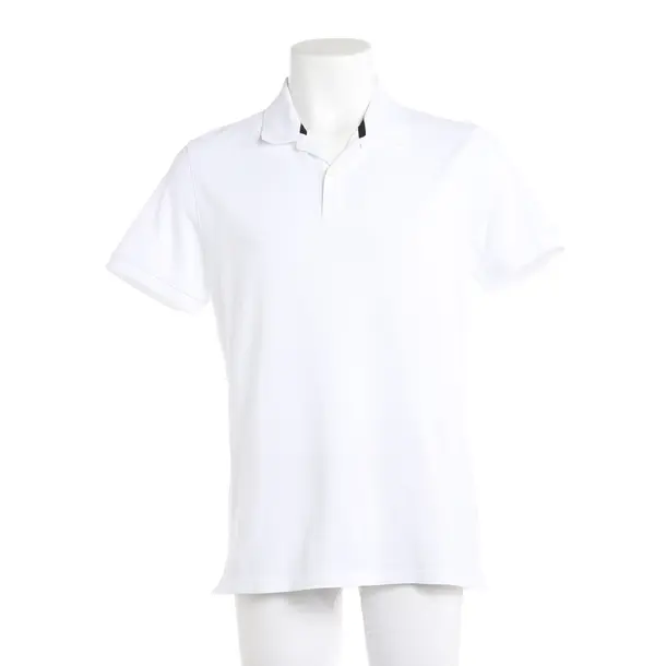 Polo Shirt, in White, Cotton, Hugo Boss Black Label