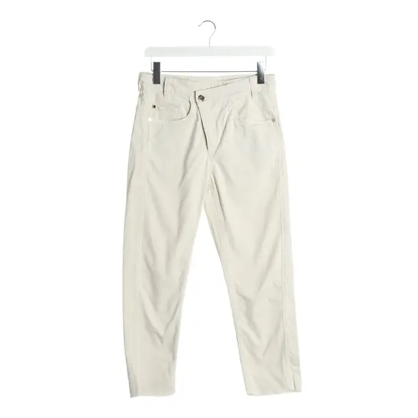 Straight Fit Jeans, in Beige, Cotton, Brunello Cucinelli