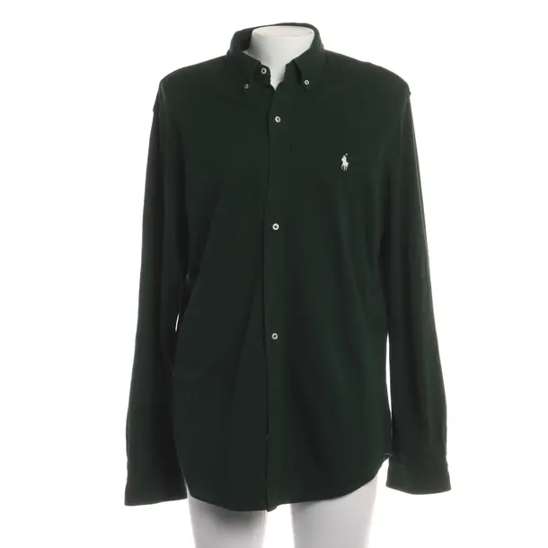 Shirt in Green, Cotton, Polo Ralph Lauren