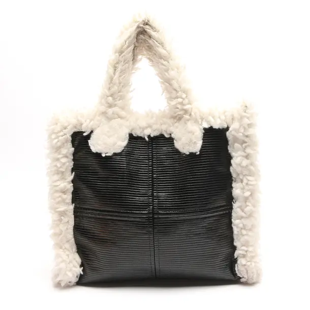 Shopper, in Schwarz, Polyurethan, Staud